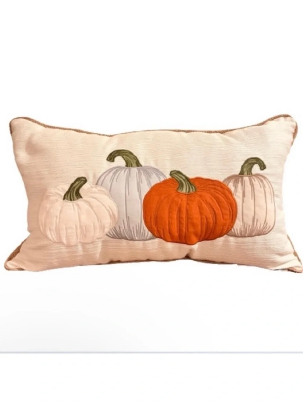 🆕- Fall Pumpkin Accent Pillow Size: 24